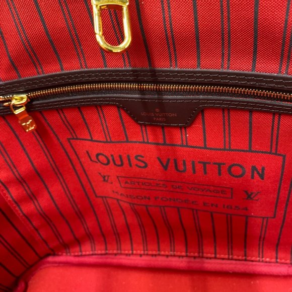Louis Vuitton Neverfull MM Damier Ebene - Picture 4 of 10